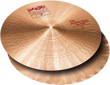 Paiste 2002 15" Sound Edge Hi-Hat Becken Cymbal Bronze Handarbeit Schweiz Drum