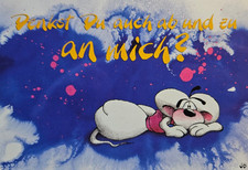 Diddl Postkarte - Nr. 38F - Depesche - Denkst du auch ab & zu an mich - Spruch