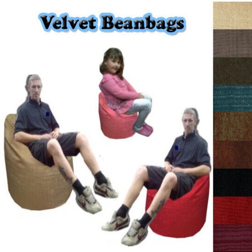Samt sitzsäcke stuhl - samt,