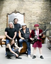 ACDC Rock Band 8 x 10 Picture