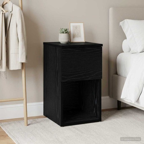 Bettschrank schwarze eiche - bettschrank,