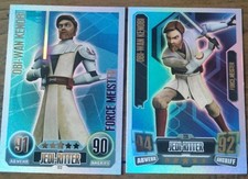 Obi-Wan Kenobi Force Attax Serie 1 & 2 Force Meister Sammelkarten