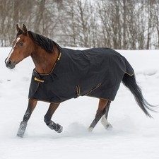 Weidedecke Winterdecke Outdoordecke Bucas Irish Turnout extra (300g) in black