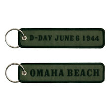 Schlüsselanhänger WK2 US Army Key Ring D-Day Omaha Beach Normandy 75 Anniversary