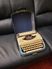 Princess Schreibmaschine blau/creme