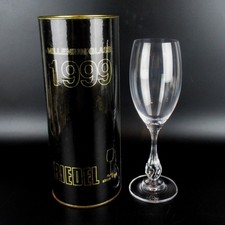 Riedel Sektglas / Jahresglas 1999 signiert Champagnerkelch Champagnerglas