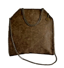 NEU Espresso Braun Falabella Handtasche Shopper Stellamccartney Shaggy  Bag