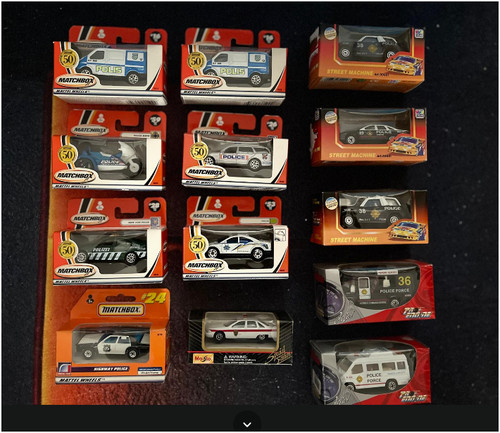 Polizei matchbox autos - matchbox,