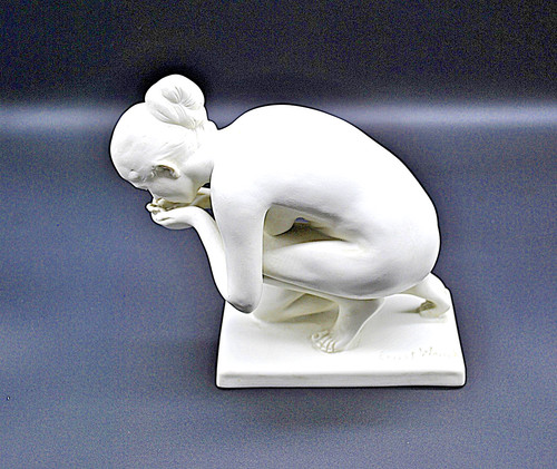 Porzellanfigur die trinkende - porzellanfigur,