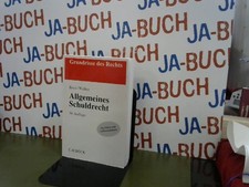 Allgemeines Schuldrecht (Grundrisse des Rechts) Brox, Hans und Wolf-Dietrich Wal