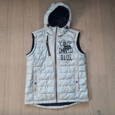 Herren Weste von Camp David,  Gr S,  Farbe Silber (#1)