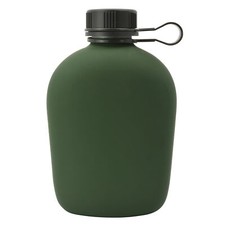 Feldflasche Oliv Aluminium