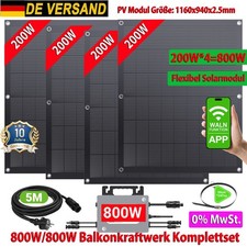 800W/800W Balkonkraftwerk