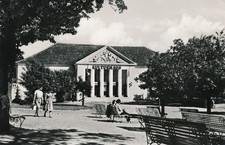 01-501 Ansichtskarte Heringsdorf Ostseebad Kulturhaus Insel Usedom Vorpommern