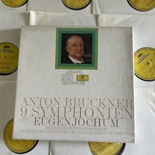 Anton Bruckner 9 Symphonien Eugen Jochum Deutsche Grammophon 17LP Jubiläums-Box
