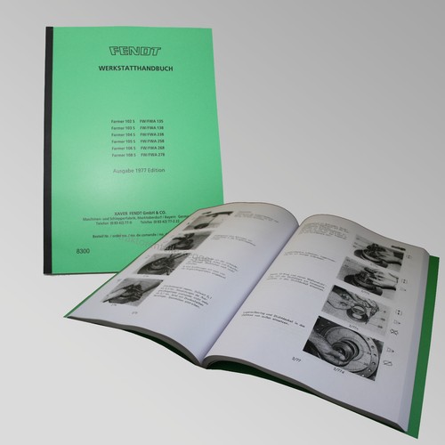 Fendt werkstatthandbuch farmer - werkstatthandbuch,