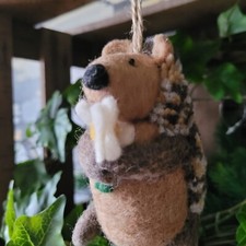 Igel Filz  Wolle Filztier