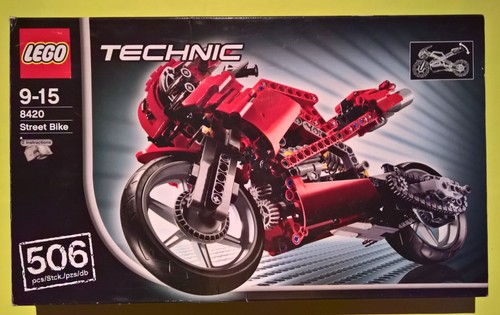 Lego technic 8420 street bike - lego,