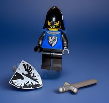 Lego® Figur König Artus  Schild und Schwert AdlerRitter  Minifig Castle Knight