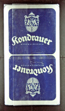 Schafkopf Spielkartenfabrik Altenburg Bayrischer Kondrauer Mineralwasser (OVP)