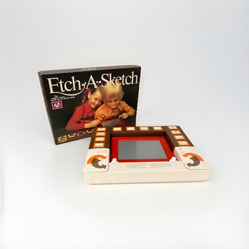 Etch sketch vintage - etch,