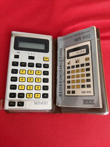 Kult ddr taschenrechner 410 - ddr,