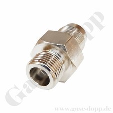 Doppelnippel W21,8x1/14 RH AG