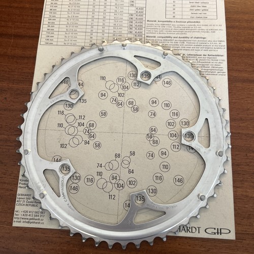 Campagnolo 135 bcd 53t - campagnolo,