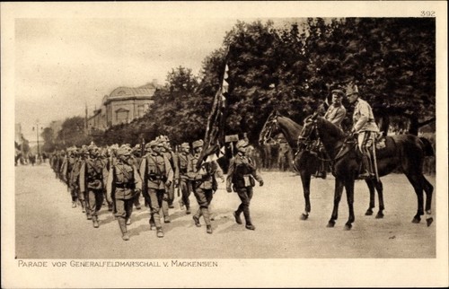 Parade der kaiserjäger - parade, vor