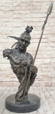 Original bronze statue marmor - bronze,