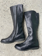 RARE MOD 8 tall black leather