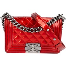 Chanel  Patent  Small Boy