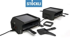 Stöckli Raclette Pizza Grill Four4 Set anthrazit NEU!