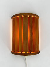 * VINTAGE IKEA HOLZ LAMELLEN WANDLAMPE SAUNA