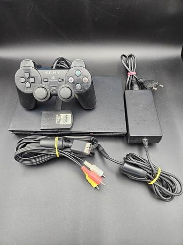 Playstation ps2 slim schwarz - 2,