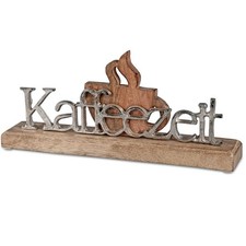 Deko Schriftzug Kaffeezeit aus