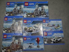 Lego Orig.Bauplan Anleitung Instruktion Polizei Ranger Station 60130 u.A gut kg