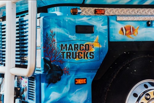 Lkw foto kenworth truck - kenworth, blau