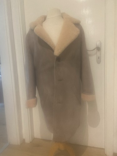 Damenmantel lammfellimmitat - damenmantel,