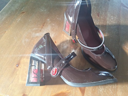 Plateau-Mary-Jane-Schuhe