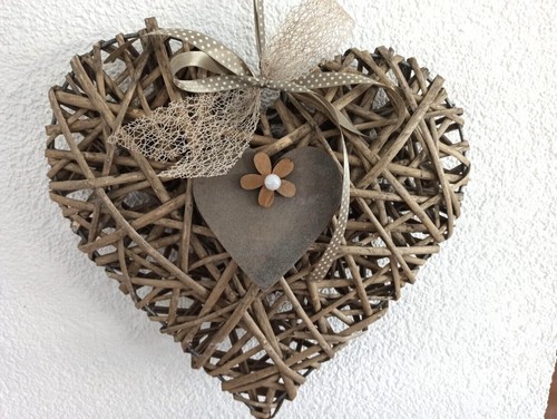 Rattanherz-braun-Herzen-Herz-T