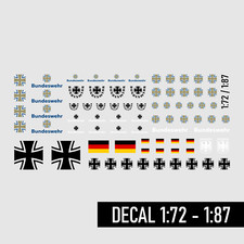 Waterslide Decal 1:72 - 1:87