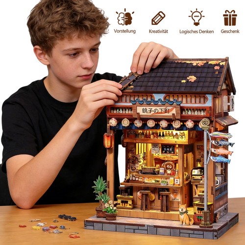 Miniatur puppenhaus kit led - kit,