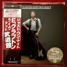 2 SHM-CD ERIC CLAPTON Top Japan Import JUST ONE NIGHT neuwertig und versiegelt