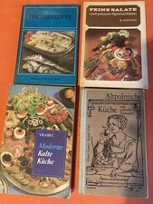 Konvolut 4x DDR Kochbuch mit