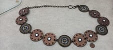 Tribal Jewelry Chain copper