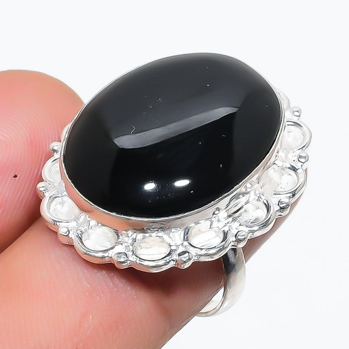 Schwarzer onyx ovale - ovale, form