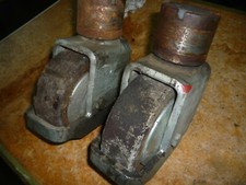 1STK-SCHWERLASTROLLEN-RÄDER-LENK-ROLLEN-GABELSTAPLER-GABEL-HUB-STAPLER-u.s.w.