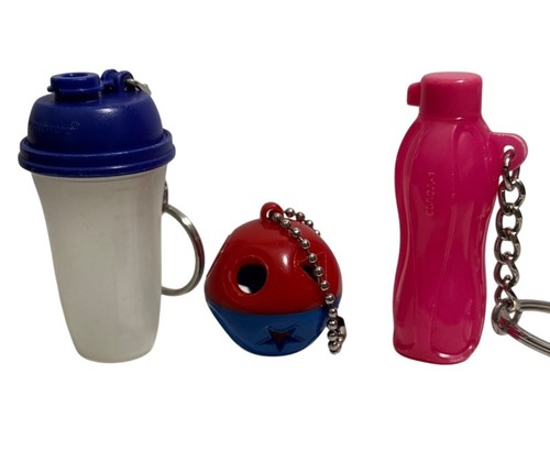 Tupperware keychain lot 3 - tupperware,