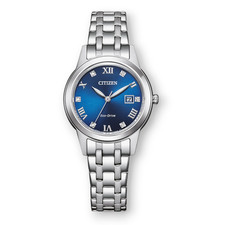 Citizen Damenuhr Solar blaues